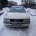 Białe Audi 90 NG
