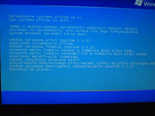 chkdsk C