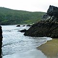 plaża na wyspie Achill w Irlandii