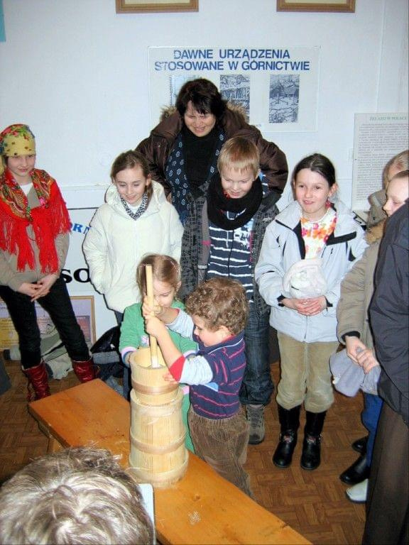 Żywe muzeum w Zakopanem (robienie masła)