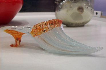 Bucik,Włochy,Wenecja,Murano lata 60-te XXw.Muzeum Karkonoskie w Jeleniej Górze :) #muzeum #JeleniaGóra #szkło #bucik