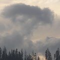 Chmurka w Tatrach