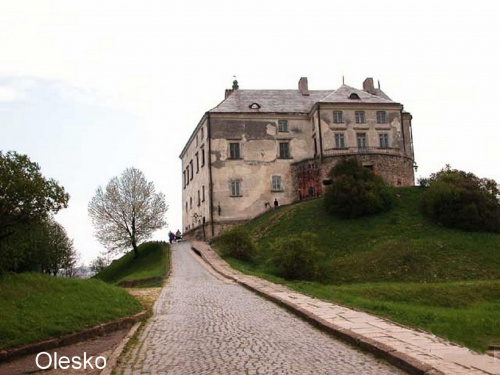 Olesko -Zamek Sobieskich.