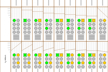Mój projekt nowej sygnalizacji kolejowej #sygnalizator #kolej #pociąg #prędkość