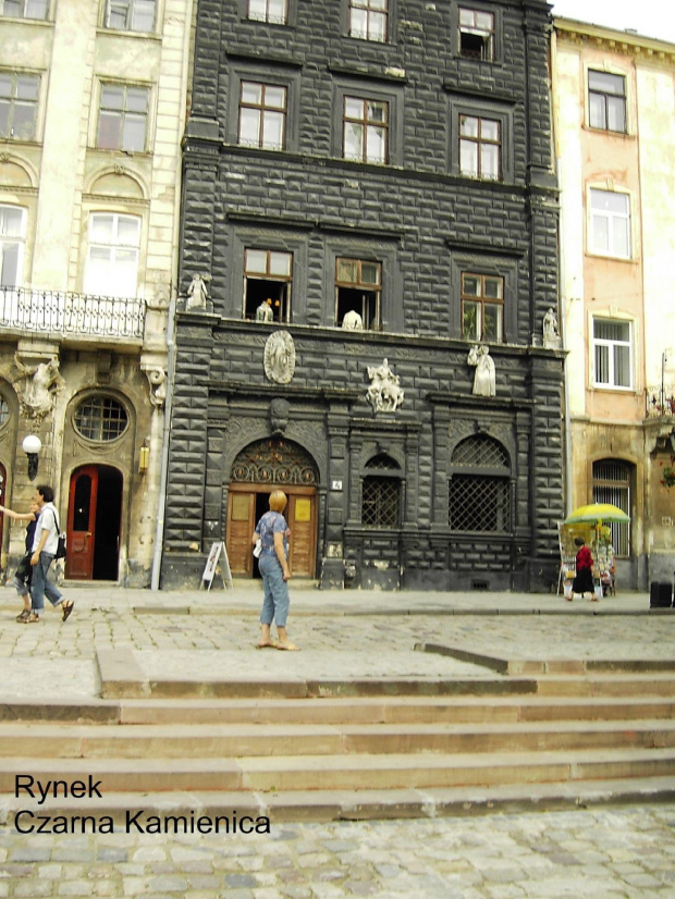 Lwów - Stare Miasto.
Rynek.