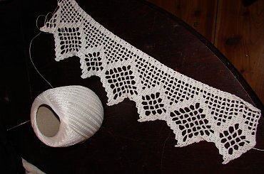 koronka do kredensu #koronka #szydełko