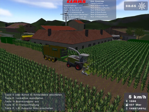 Claas Jaguar 870 #ClaasJaguar870 #Claas #LandwirtschaftsSimulator2008 #Landwirtschafts #Simulator