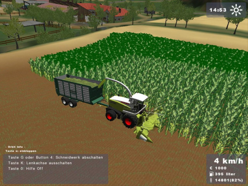 Claas Jaguar 870 #ClaasJaguar870 #Claas #LandwirtschaftsSimulator2008 #Landwirtschafts #Simulator