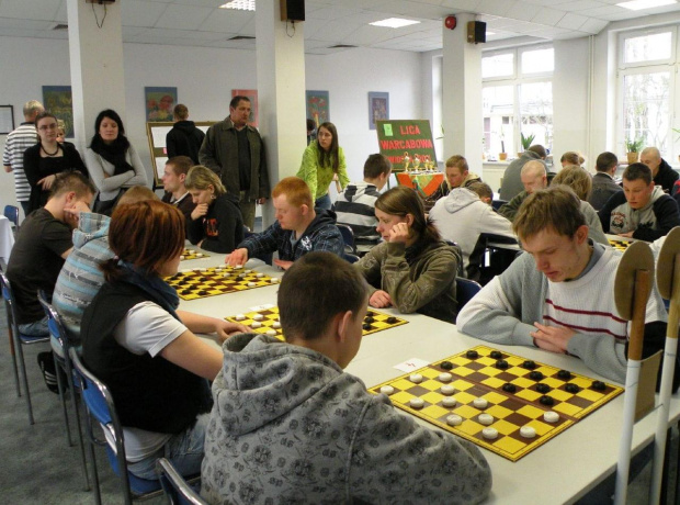 Turniej województwa kujawsko-pomorskiego szkół specjalnych Liga Warcabowa - Wiosna 2011. SOSW Toruń, dn. 24.03.2011r.