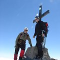 Kolejny szczyt zdobyty. Allalinhorn 4027. #wakacje #góry #Alpy #lodowiec #treking #Szwajcaria #Allalin