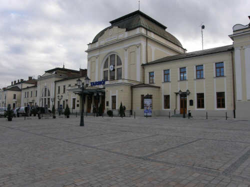 dworzec kolejowy w Tarnowie.