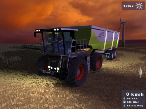 Claas Xerion Kaweco Auflieger #Claas #Xerion #Kaweco #Auflieger #LandwirtschaftsSimulator2009 #Landwirtschafts #Simulator